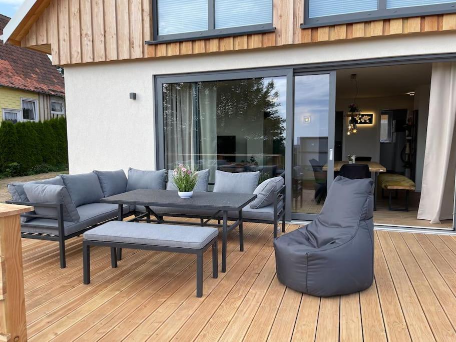 Ferienhaus Mountain View Six50 Mit Sauna Und Kamin In St. Andreasberg 圣安德里斯伯格 外观 照片