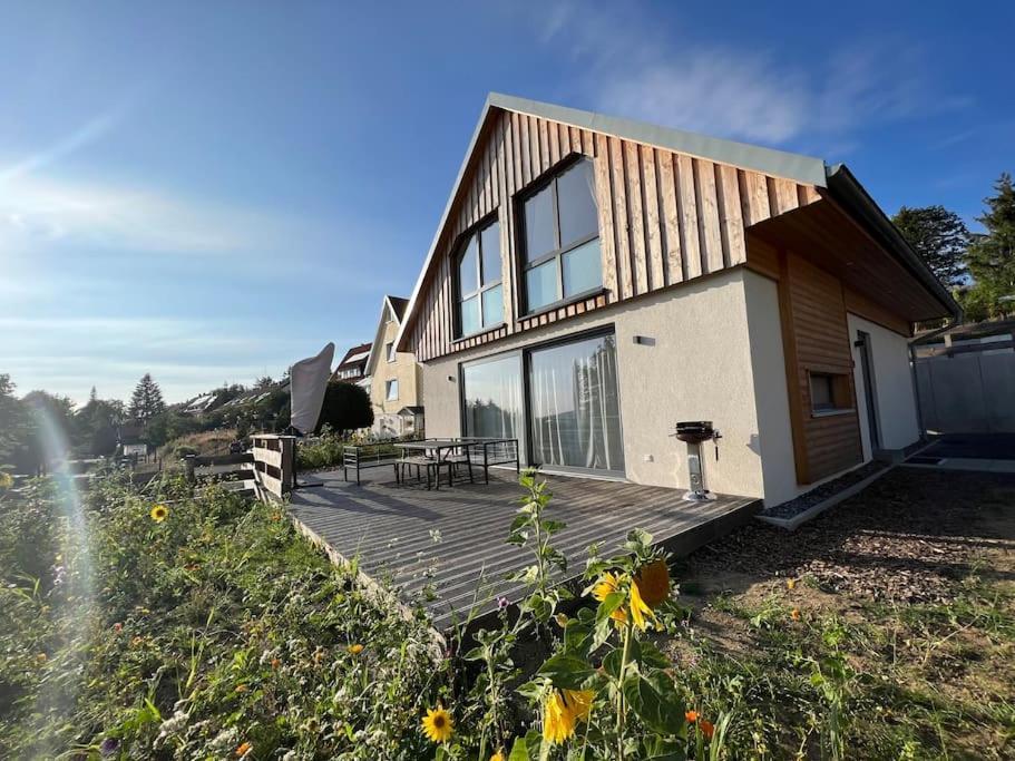 Ferienhaus Mountain View Six50 Mit Sauna Und Kamin In St. Andreasberg 圣安德里斯伯格 外观 照片